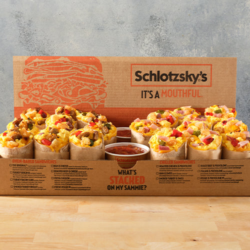 Burrito Tray - Large (20 Halves) - VAN_Schlotzkys