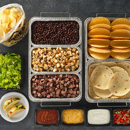Ground Beef Taco Bar (Serves 10)